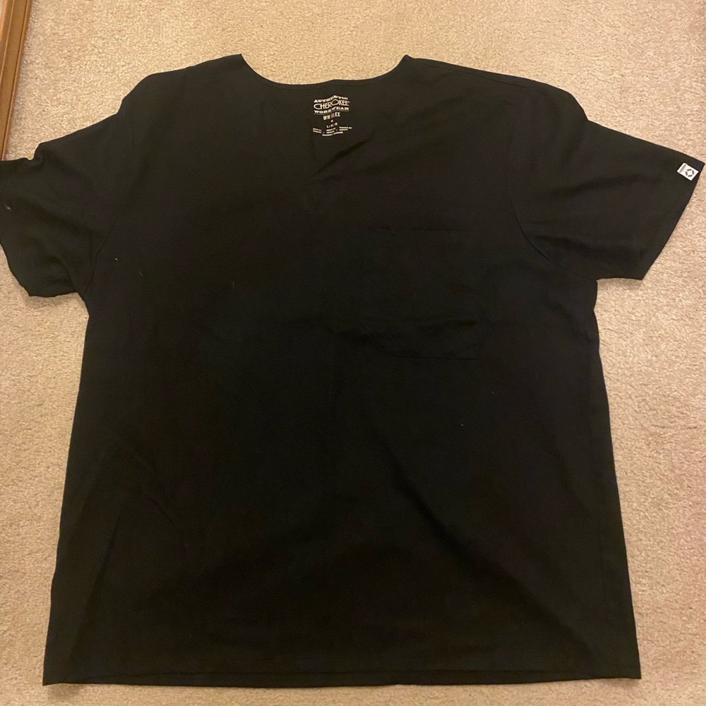 Cherokee Work wear Flex scrub set size large.
